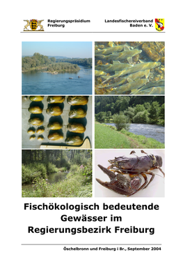 Fischökologisch Bedeutende Gewässer Im Regierungsbezirk Freiburg