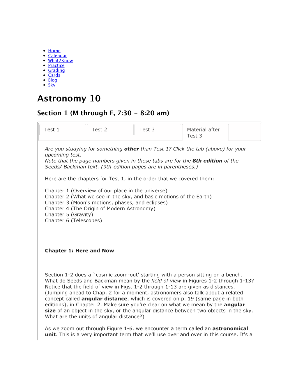 Astronomy 10