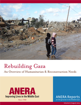 Rebuilding Gaza an Overview of Humanitarian & Reconstruction Needs