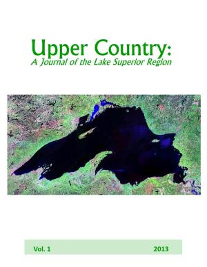 A Journal of the Lake Superior Region