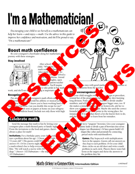 Boost Math Confidence Be Your Youngster’S Cheerleader Along Her Mathematical Journey with These Strategies