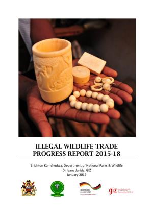 Progress Report Onillegal Wildlife Trade Review 2015