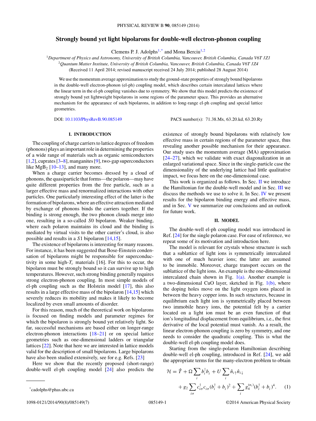 Strongly Bound Yet Light Bipolarons for Double-Well Electron-Phonon Coupling