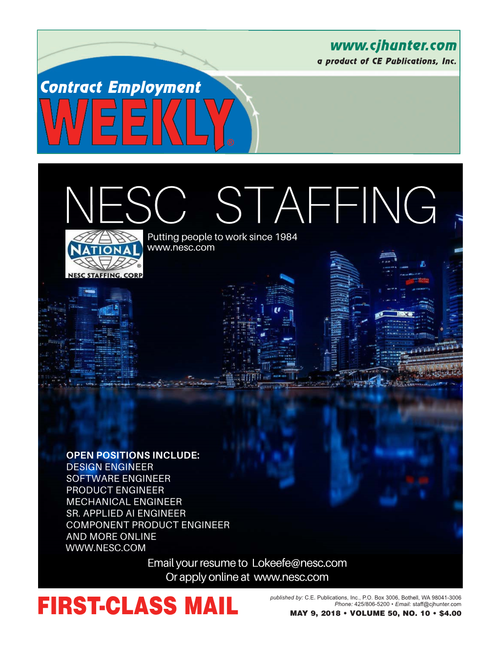 NESC STAFFING Putting People to Work Since 1984