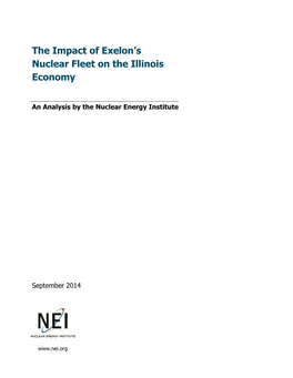 The Impact of Exelon's Nuclear Fleet on the Illinois Economy