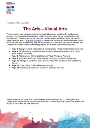 The Arts—Visual Arts