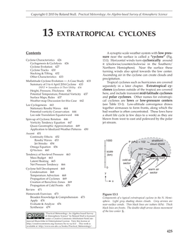 Prmet Ch13 Extratropical Cyclones