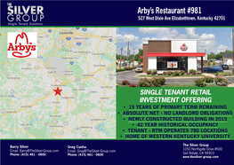 Arby's Restaurant #981
