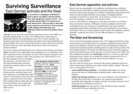 Surviving Surveillance