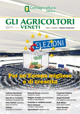 Gli Agricoltori Veneti Europa Guardiamo Al Futuro Elezioni Europee Un Voto Consapevole