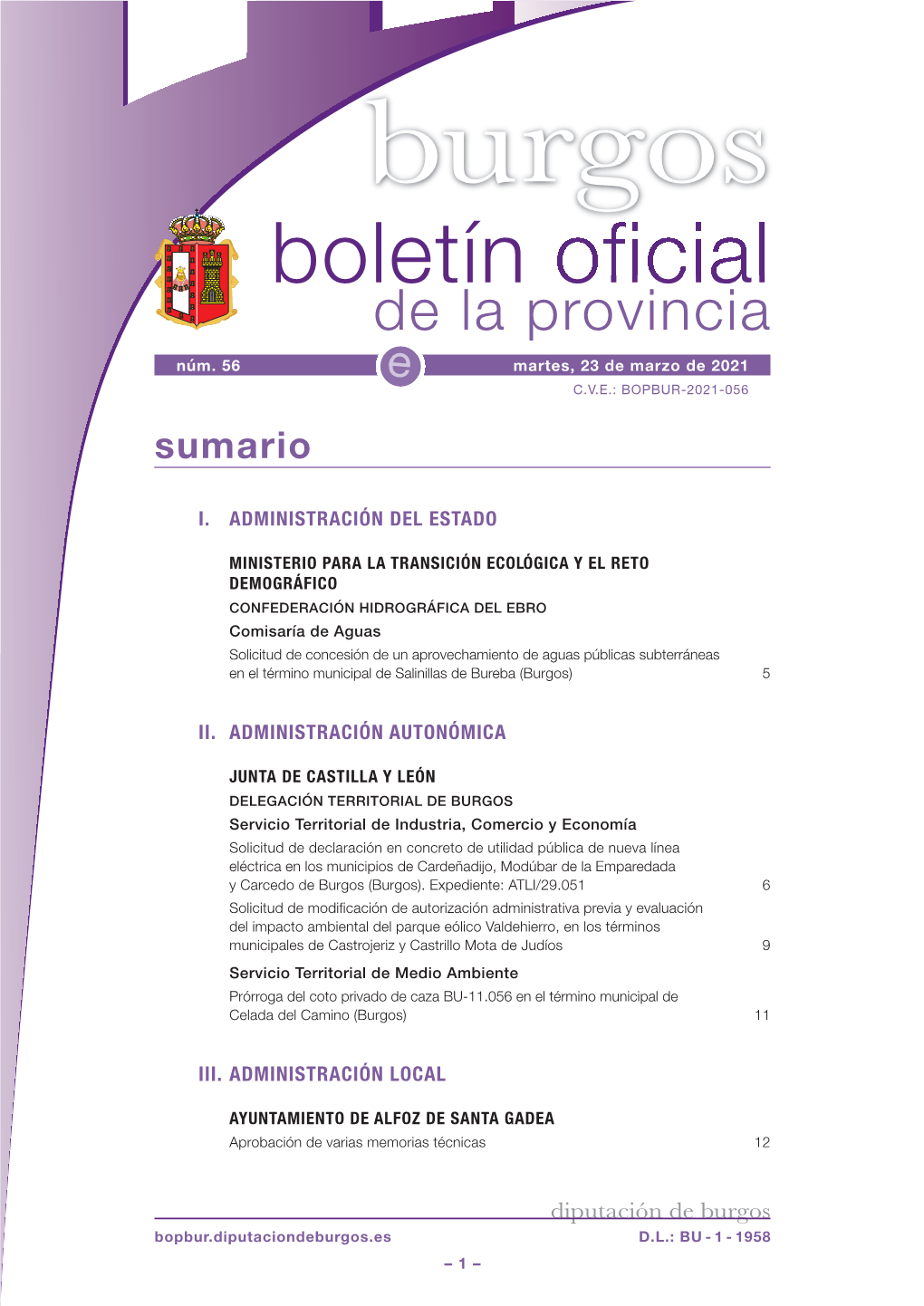 Oficial Boletín