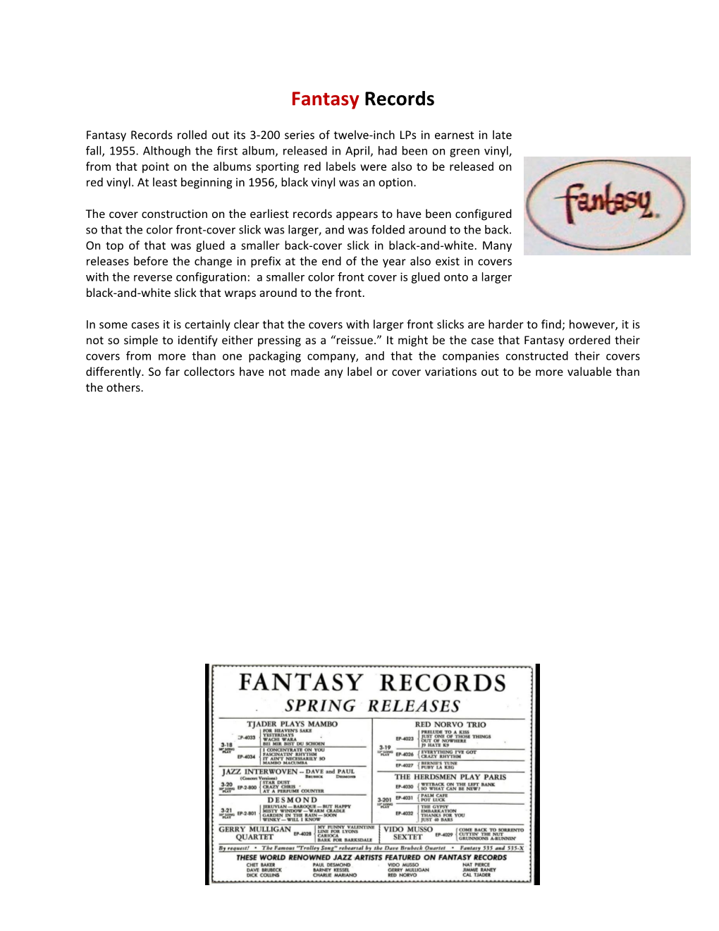 Fantasy Records