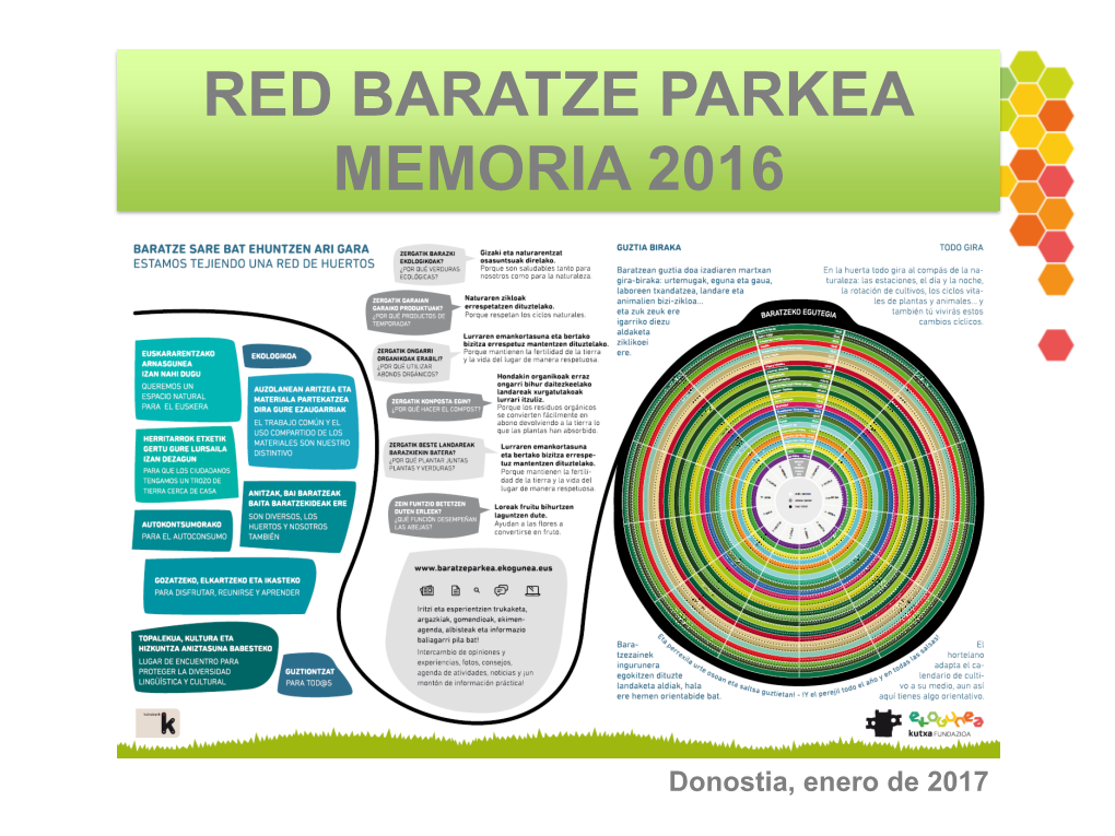 Memoria De La Red Baratze Parkea 2016