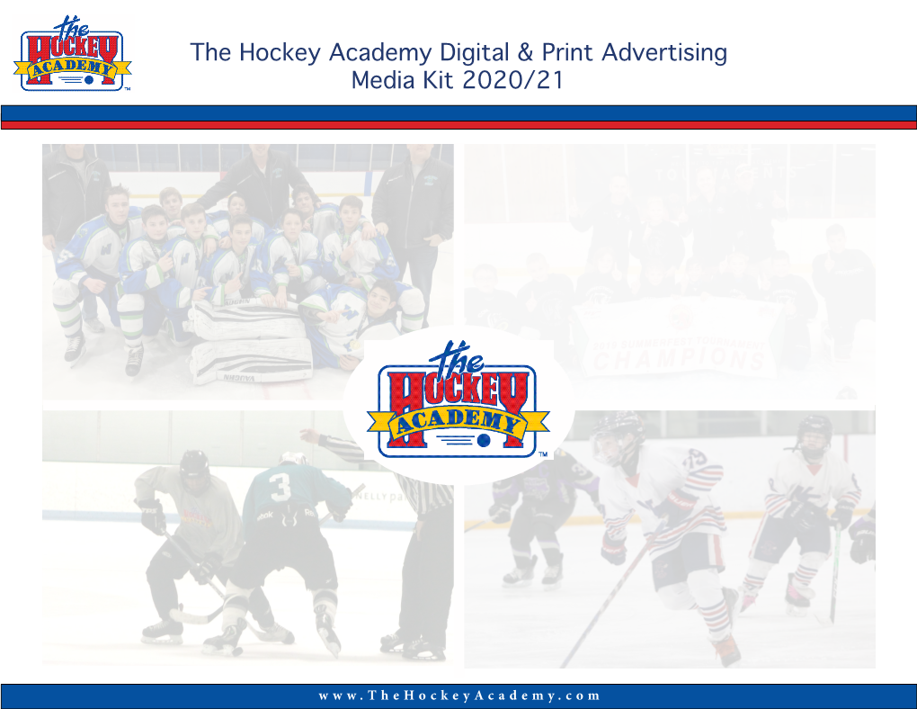 The Hockey Academy Digital & Print Advertising Media Kit 2020/21