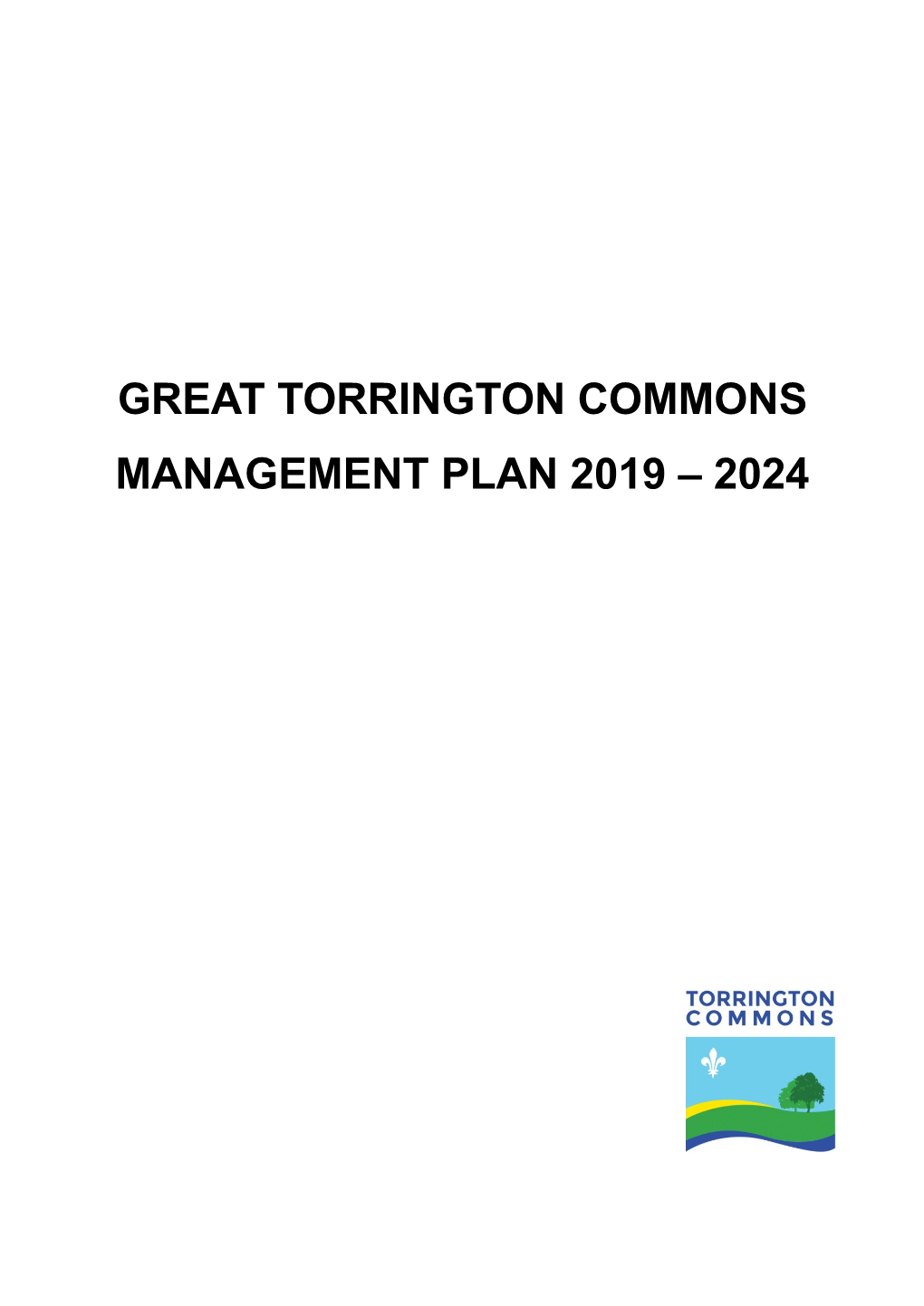 Great Torrington Commons Management Plan 2019