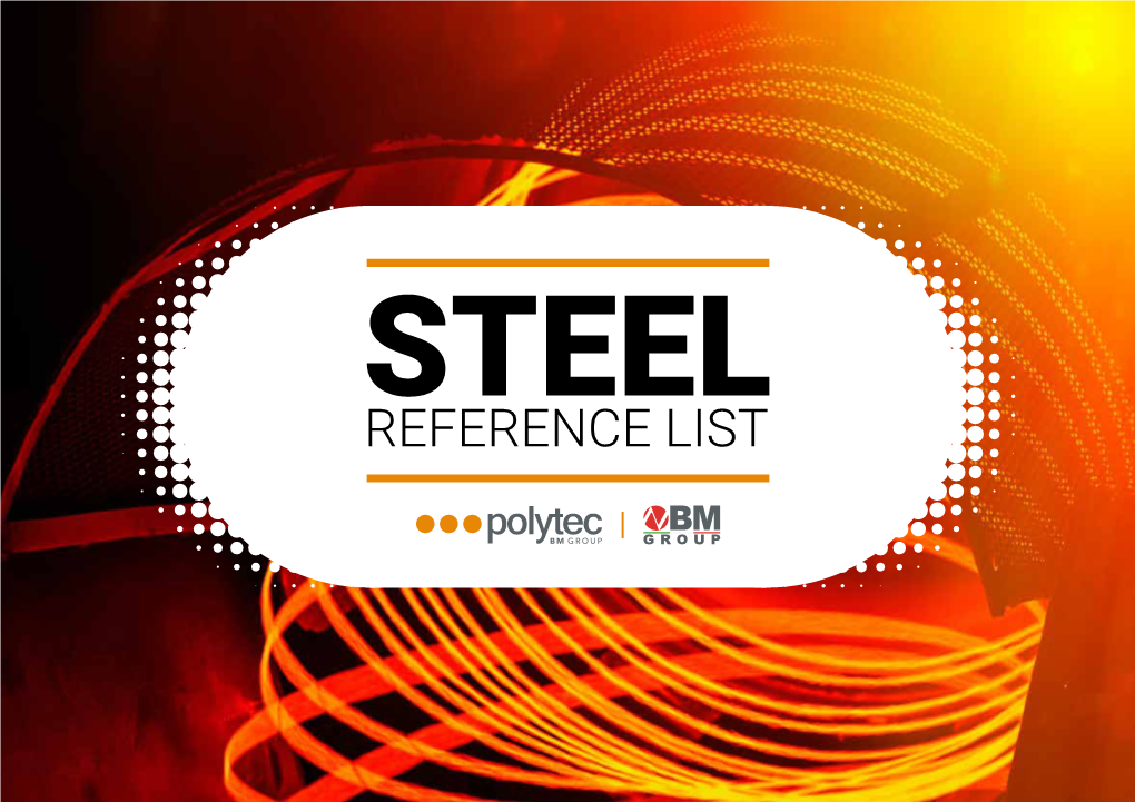 Polytec Reference List STEEL 032021