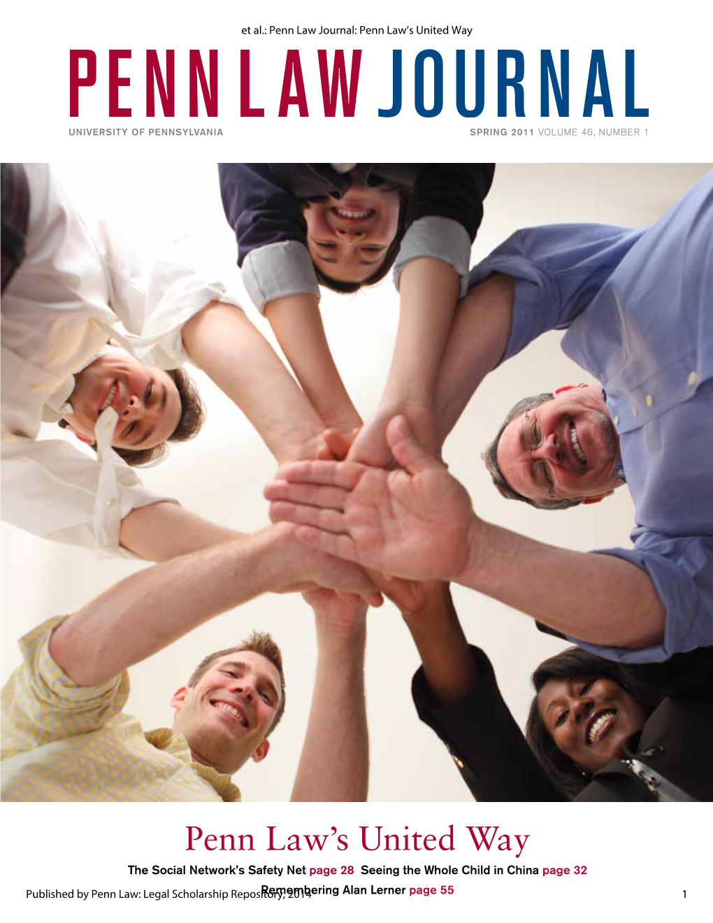 Penn Law Journal: Penn Law’S United Way