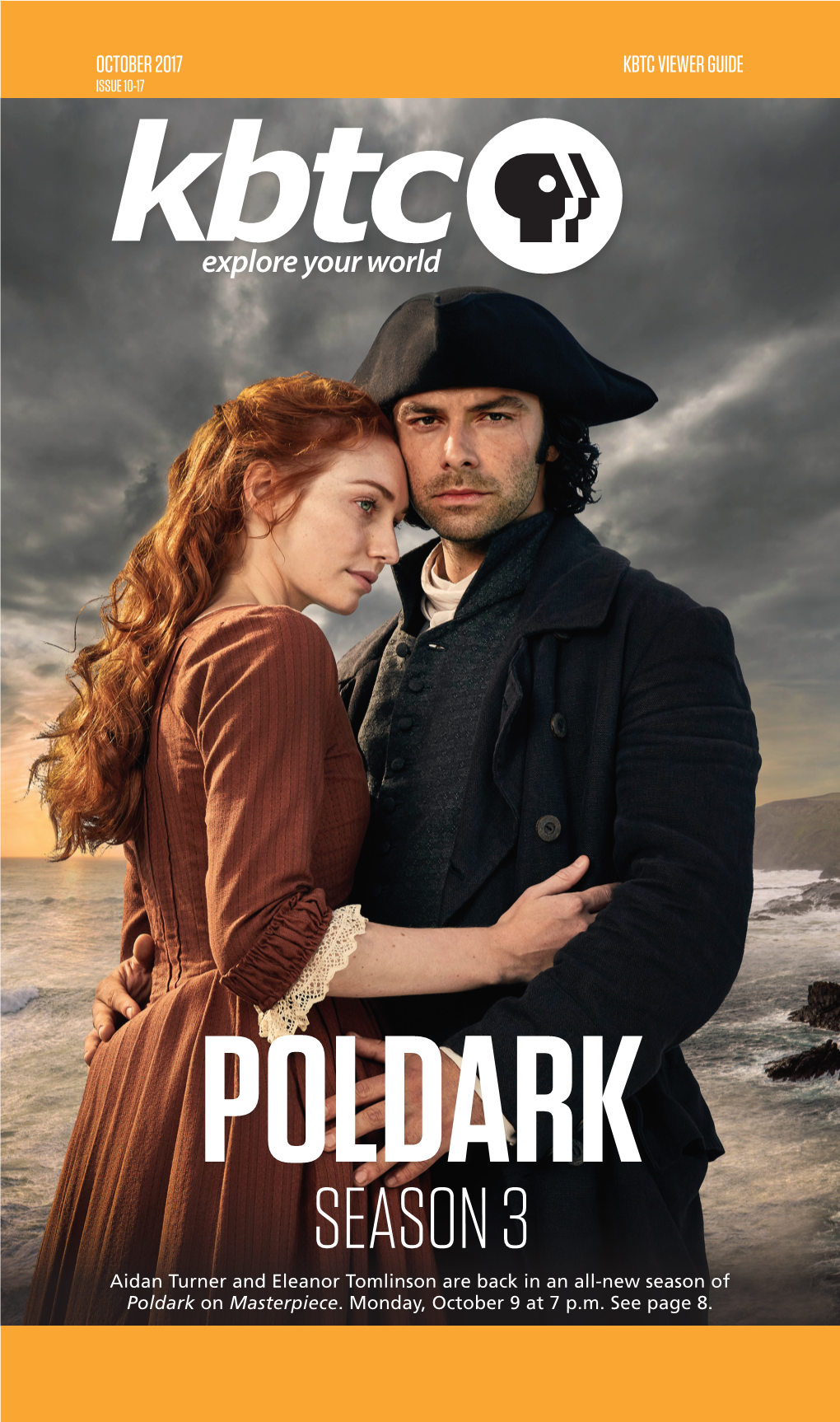 SEASON 3 Aidan Turner and Eleanor Tomlinson Are Back in an All-New Season of Poldark on Masterpiece