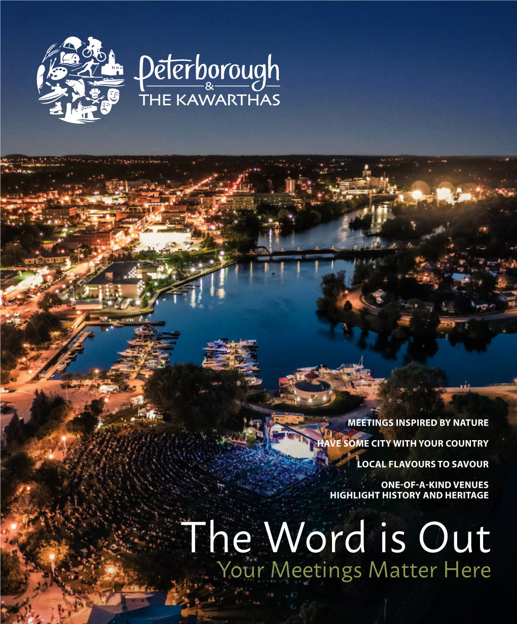 Peterborough & the Kawarthas Planners Guide