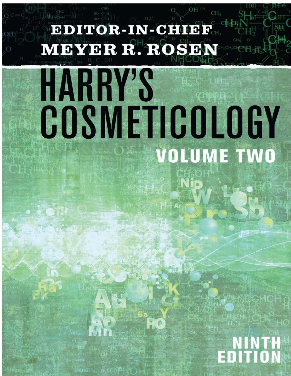 Harry's Cosmeticology 9Th Edition Volume 2