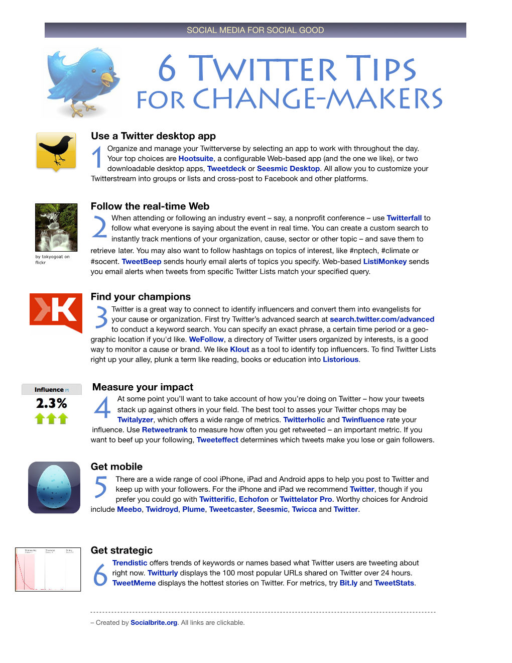 6 Twitter Tips Change-Makers