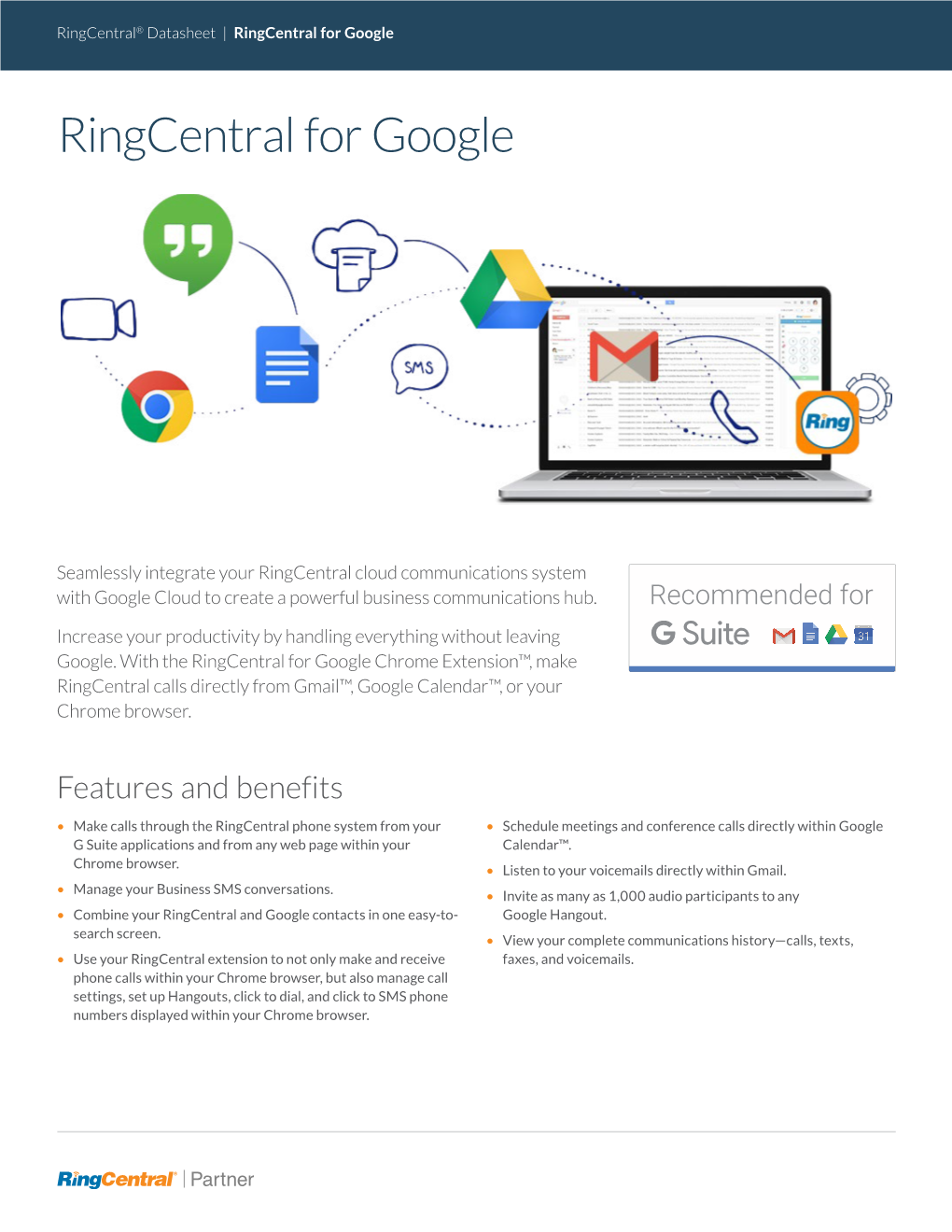 Ringcentral for Google
