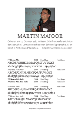 Martin Majoor