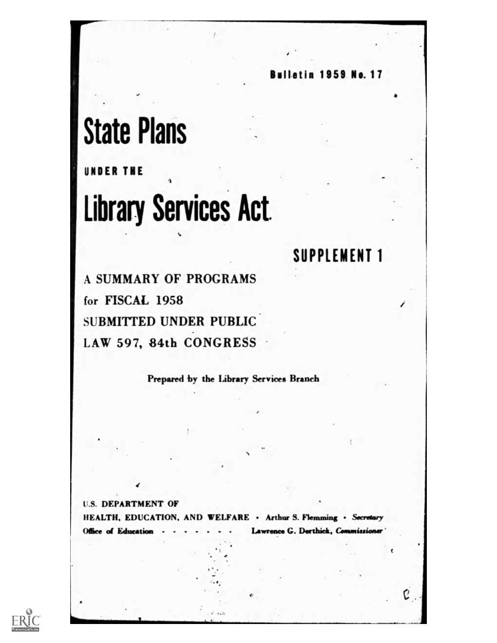 Library Services Act