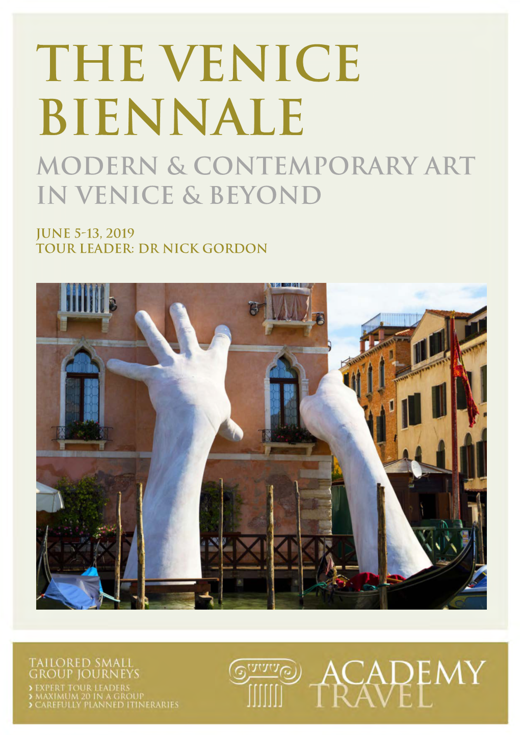 The Venice Biennale Modern & Contemporary Art in Venice & Beyond