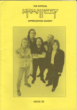 Appreciation Society Issue 29
