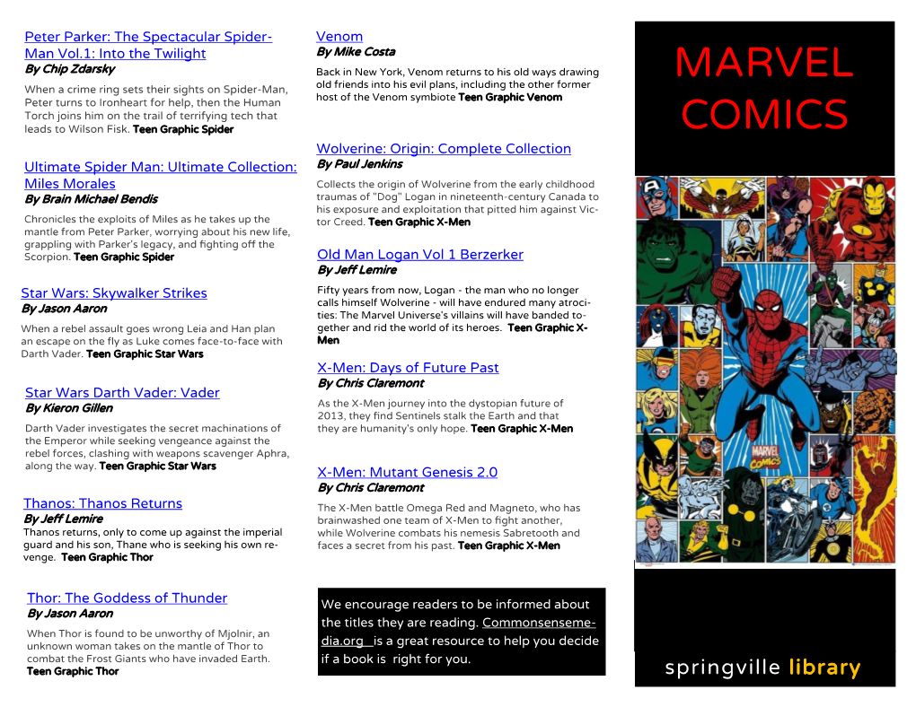 Comics Marvel