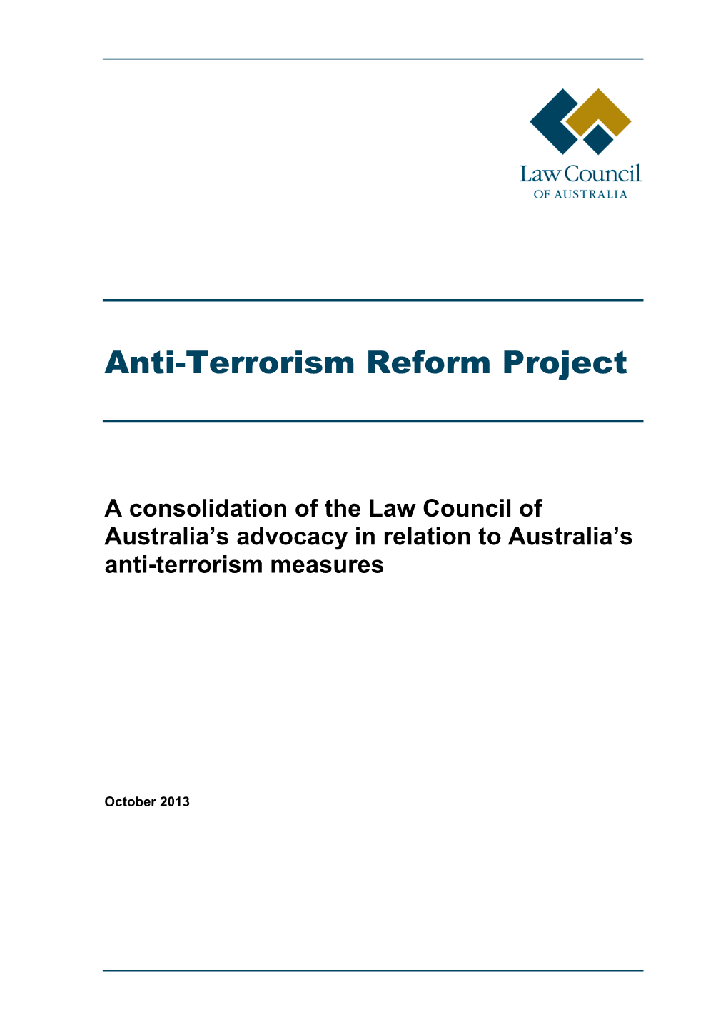 Anti-Terrorism Reform Project