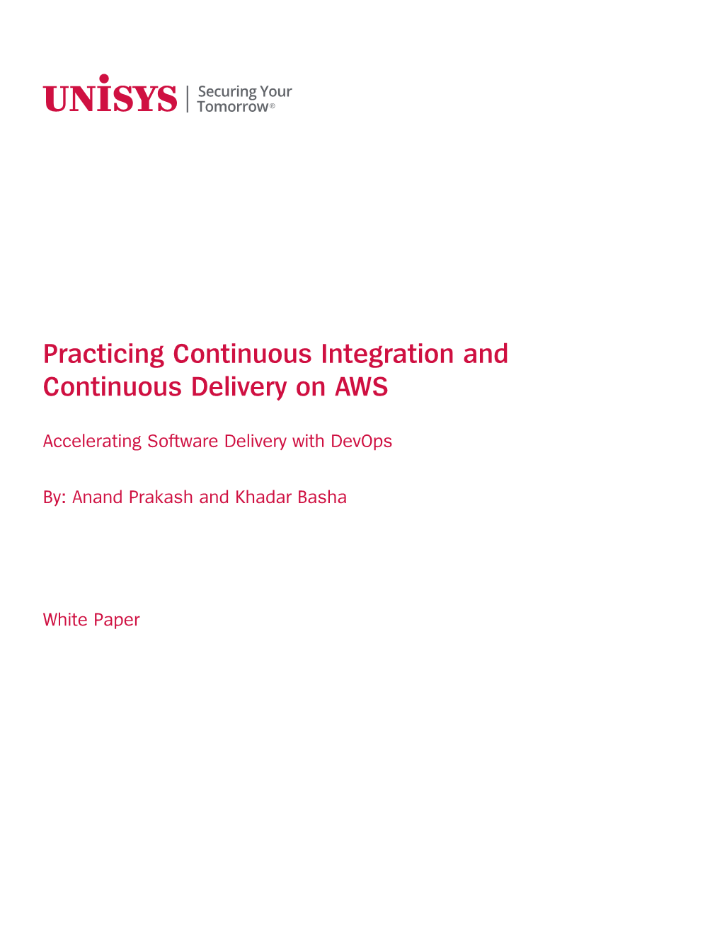Whitepaper Practicing Continuous Integration and Continuous
