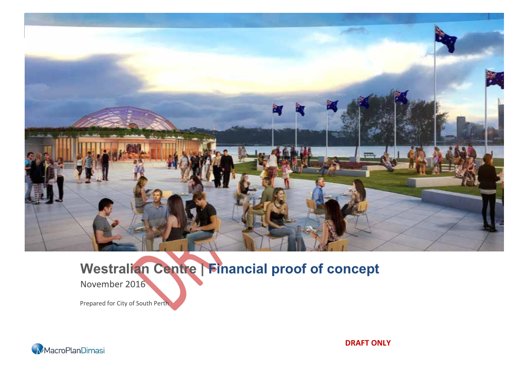 Westralian Centre | Financial Proof of Concept November 2016