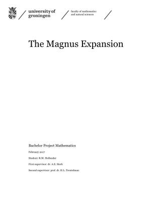 The Magnus Expansion