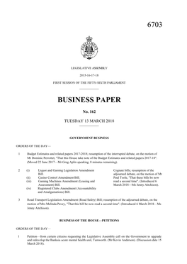 6703 Business Paper