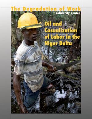 Oil and Casualization of Labor in the Niger Delta