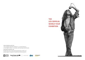 LED ZEPPELIN WORLD TOUR EXHIBITION Catalogue