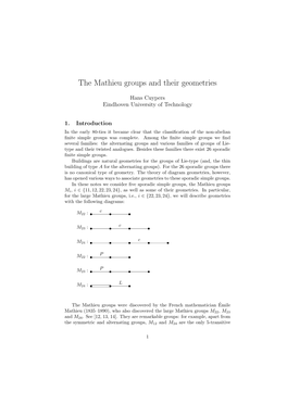 The Mathieu Groups and Their Geometries