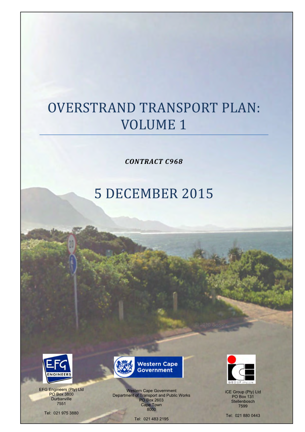 Overstrand Transport Plan
