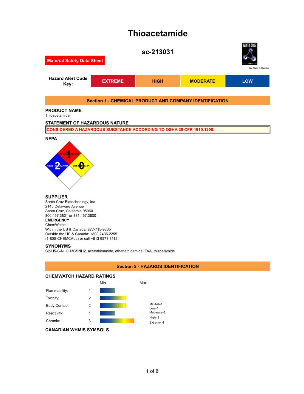 Thioacetamide