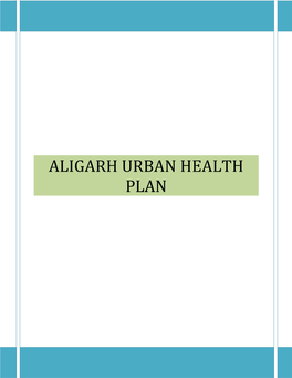 Aligarh Urban Health Plan