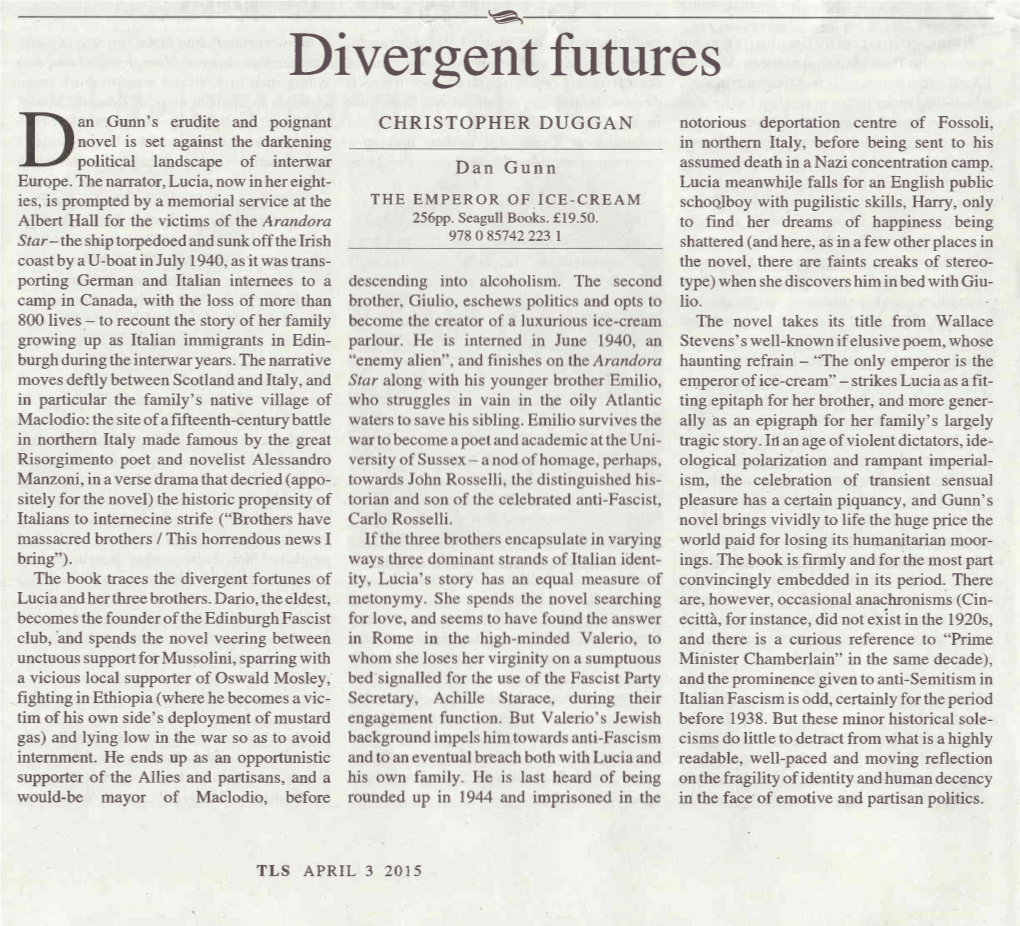 Divergent Futures