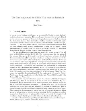 The Cone Conjecture for Calabi-Yau Pairs in Dimension Two