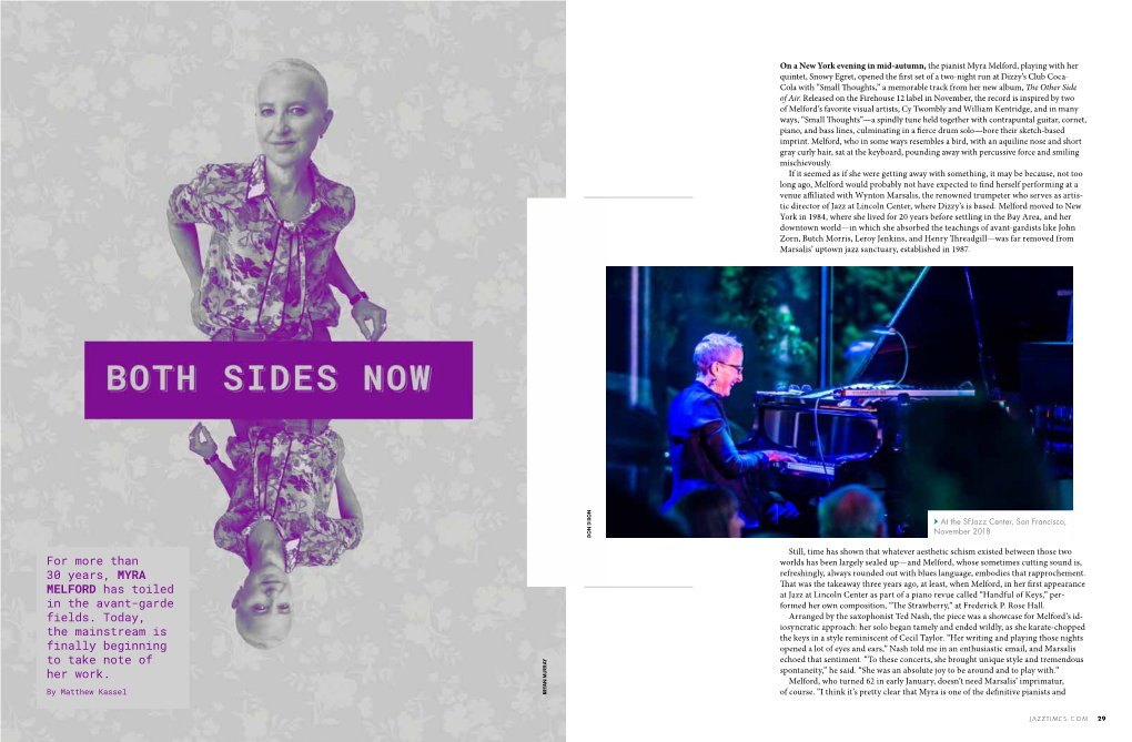 Jazz Times Feature January 2019