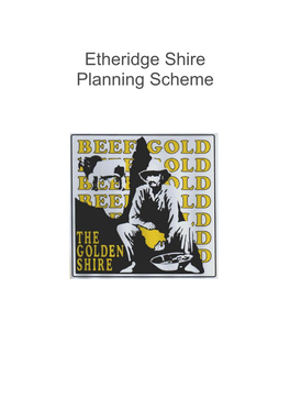 Etheridge Shire Planning Scheme