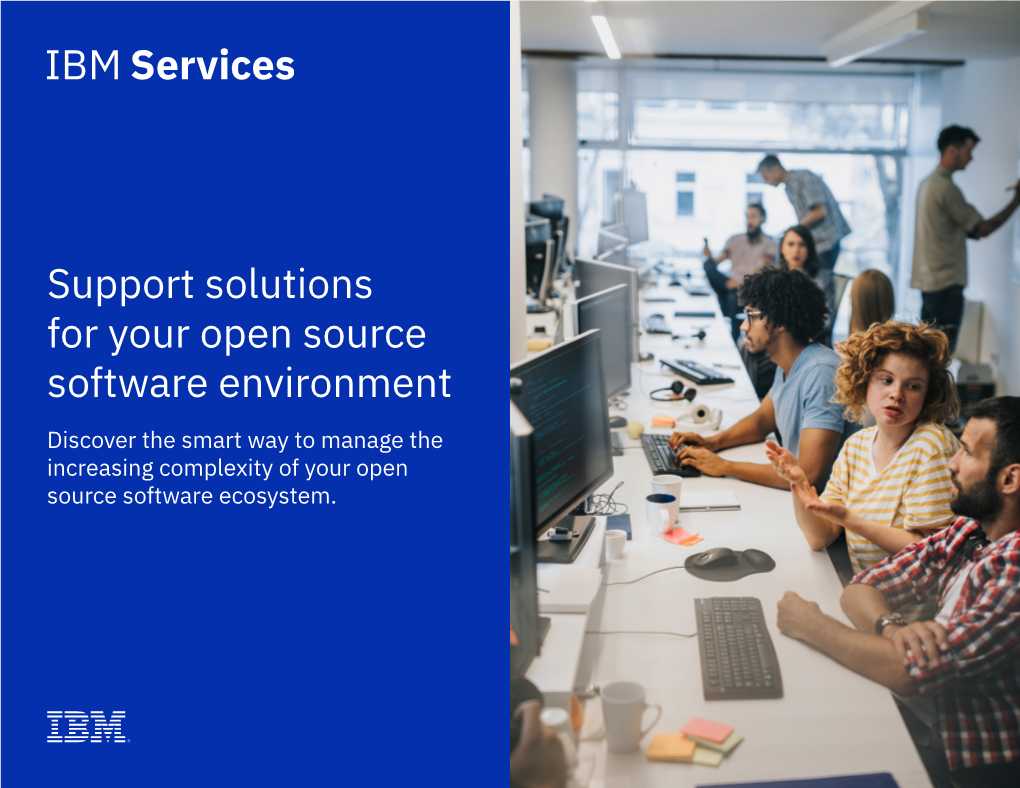 Support Solutions for Your Open Source Software Environment