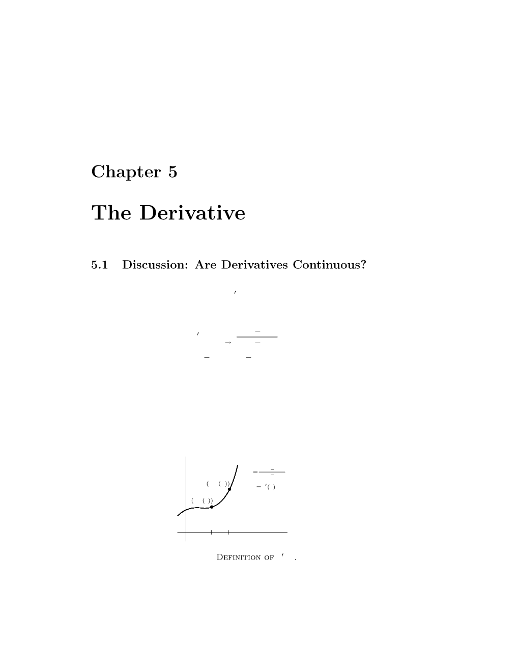 Discussion: Are Derivatives Continuous?