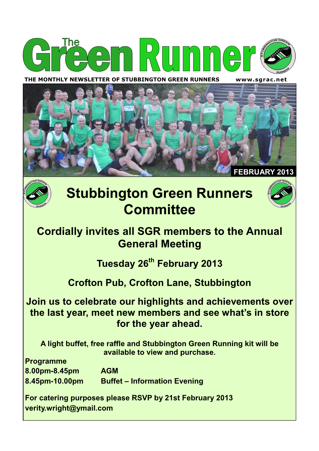Stubbington Green Runners Committee