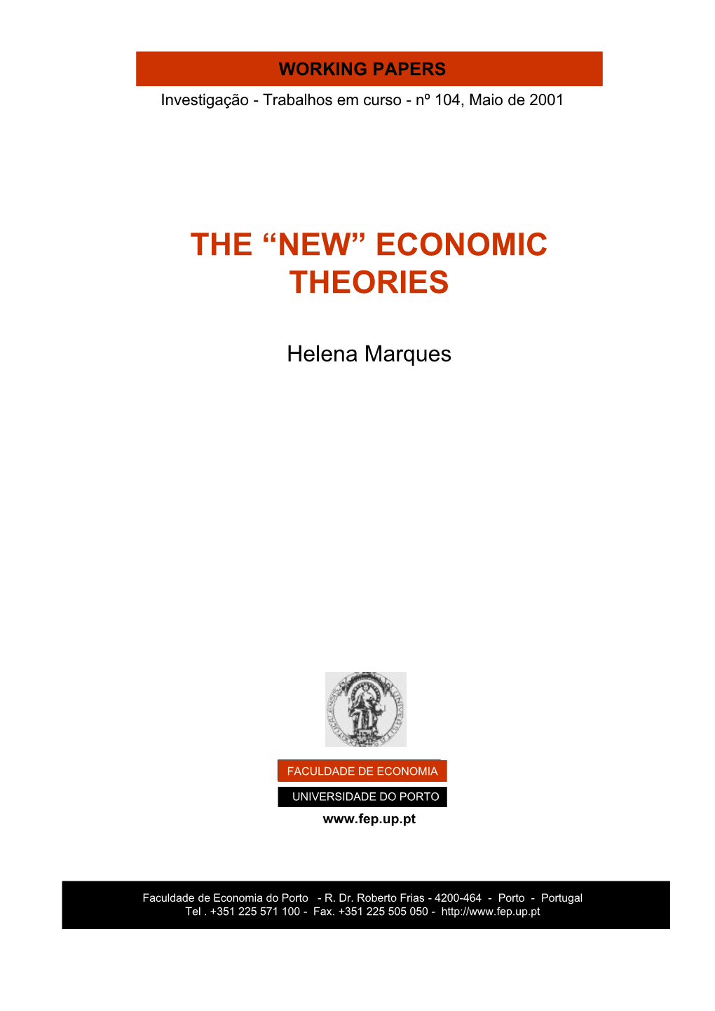 Economic Theories